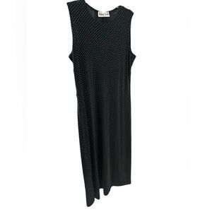 Ronni Nicole Black Dress with White Dots